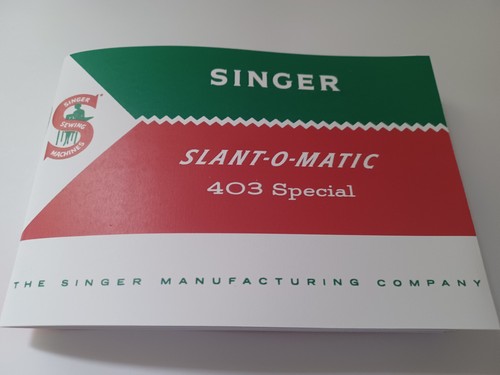 Rare singer 403 slant matic - rare, slant-o-matic